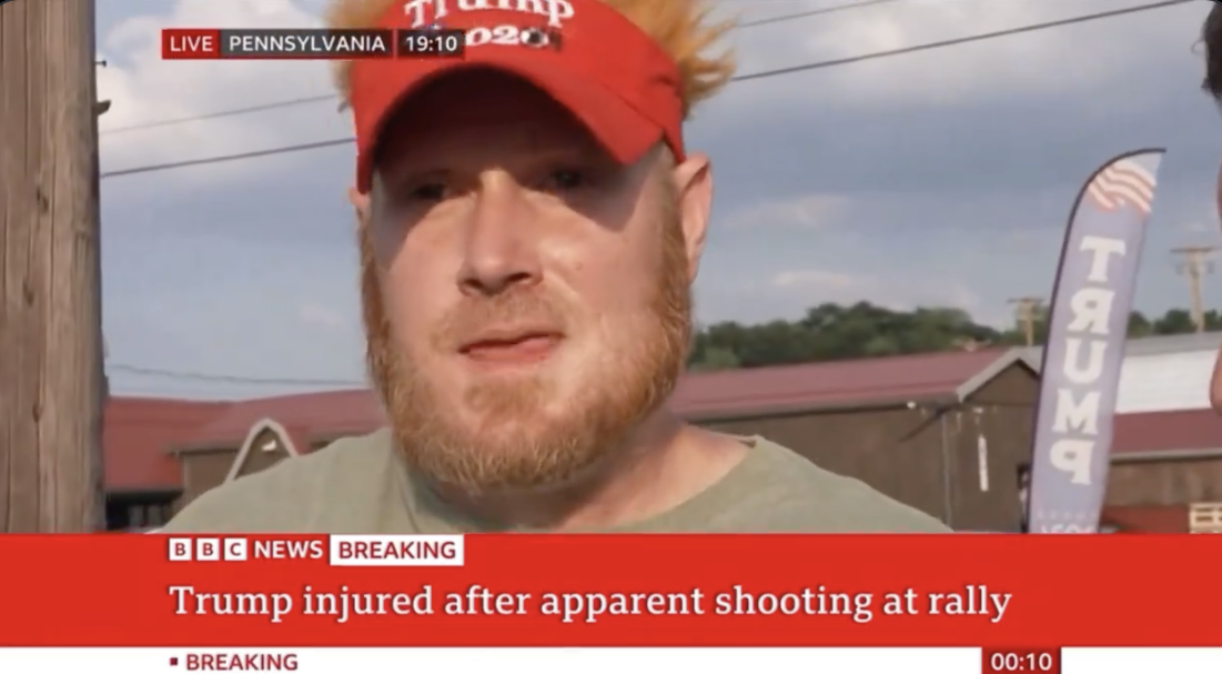 ‘He Had a Rifle!’ Trump Rally Attendee Frantically Warned Police Gunman Was Crawling on Roof